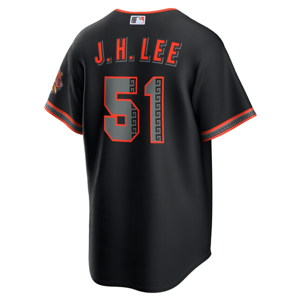 Jung Hoo Lee San Francisco Giants Alternate Stadium Jersey - Black-Pro Kit Vault | Brand New 26/27 Sports Jerseys